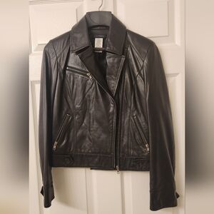 Genuine Black Leather Jacket